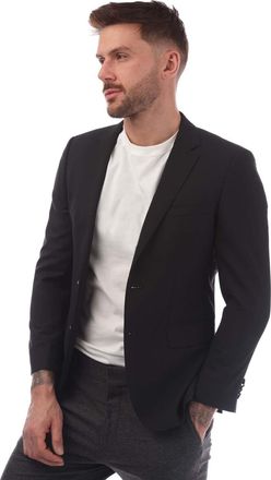HUGO BOSS Mens Boss The Rider Blazer Jacket in Black