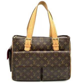 Louis Vuitton Tweedehands Canvas Louis Vuitton tassen - Dames - Pre-owned - Bruin - Maat: ONE Size