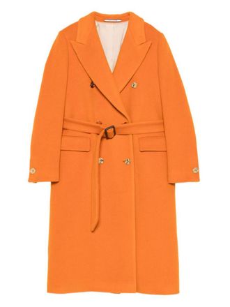 Tagliatore Wool Double-Bteasted Coat