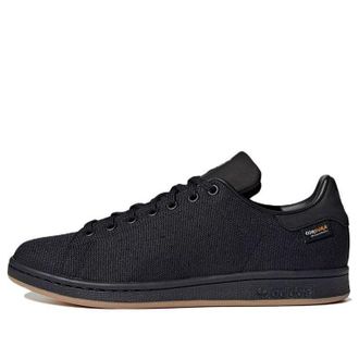 adidas Originals Stan Smith Shoes Black Gum GZ2592