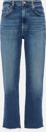Citizens Of Humanity Daphne high-rise cropped straight jeans