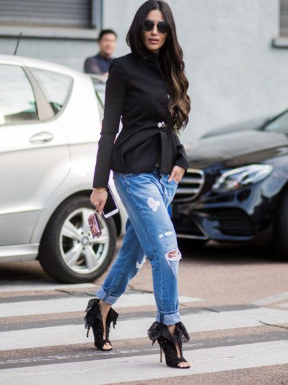 So machst du aus deiner alten Jeans eine angesagte Hose im Destroyed-Look