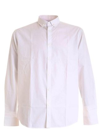 Moschino Maxi label shirt in white