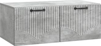 vidaXL Mueble Para Tv De Pared Gris Hormig&oacute;n 78,5 X 41 X 30 Cm Vidaxl