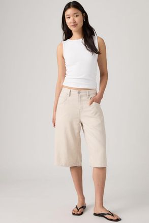 Levi's Short lunghi Super Baggy Lightweight - Donna - 23 - Grigio / Crystal Gray