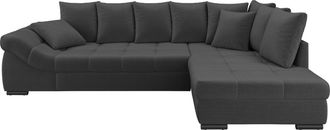 Mr. Couch Ecksofa »Pietro, L-Form, mit Bett, wahlweise mit Kaltschaum« mit Bett und wahlweise mit Kaltschaum