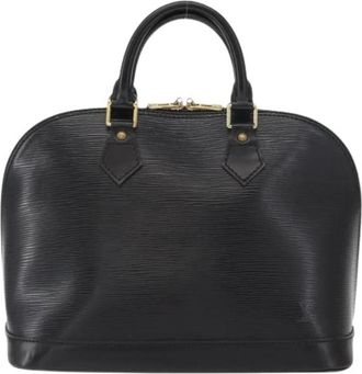 Louis Vuitton Pre-owned Handbags, female, Black, Size: ONE SIZE Pre-owned Alma Handbag
