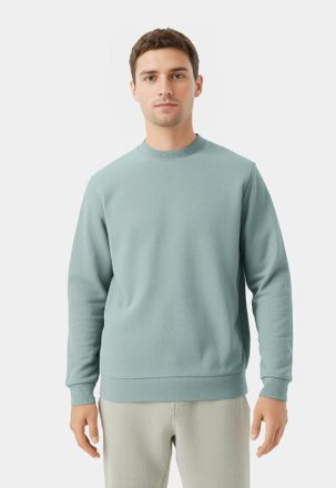 Indicode Sweatshirt INDICODE INFence, Herren, Gr. XXL, grau (slate gray), Sweatware, Obermaterial: 60% Baumwolle, 40% Polyester, unifarben, regular fit normal,