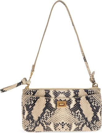 Balenciaga Rodeo Telefoonhoesje Met Riem - Dames - Telefoonaccessoires - Beige - ONE Size - Leer - Accessoires
