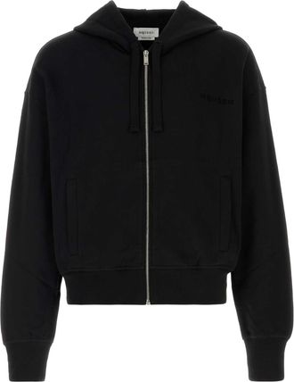 Alexander McQueen Alexander Mcqueen Mens Black Cotton Sweatshirt - Size X-Large