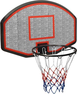 vidaXL Vidaxl - Tablero De Baloncesto Polietileno Negro 90x60x2 Cm
