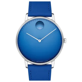 Movado Face Blue Dial Unisex Watch 3640136