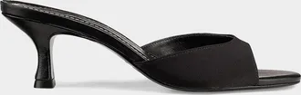 Staud Bridgette Satin 55MM Mules