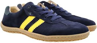 Koel Ilo Suede Barfussschuhe für Herren | blau