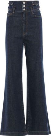 Dolce & Gabbana Indigo wash denim ultra-high rise flared jeans Size XS