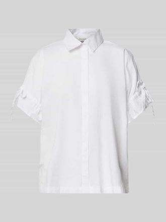 Christian Berg Hemdbluse mit Knopfleiste in Weiss, Gr&ouml;&szlig;e 38