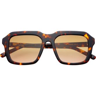 Freyrs Eyewear Charlie Square Sunglasses in Dark Tortoise at Nordstrom