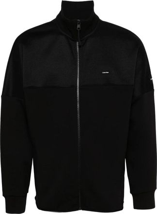 Calvin Klein Zip Sweater Hoodie - Heren - Vesten met rits - Zwart - XL - Katoen - Hoodies & sweatvesten