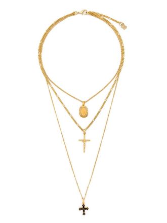 Dolce & Gabbana Halsketting met meerdere kettingen - Goud