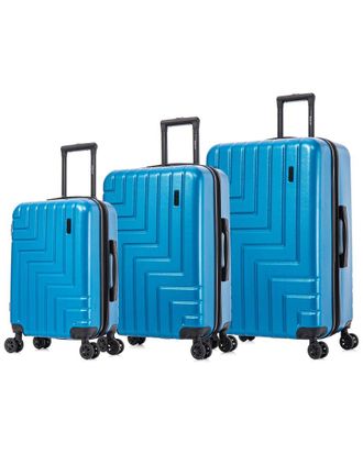 Dukap Dukap Zahav Lightweight Expandable Hardside Spinner 3Pc Luggage Set
