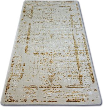 RugsX Rugsx - Alfombra Acr&iacute;lica Manyas 0920 Marfil Yellow 80x150 Cm