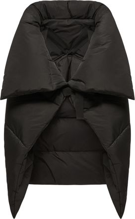 Moncler Moncler Taffeta Padded Cape, Women, Black, Size: One Size