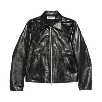 Our Legacy Jassen, Dames, Zwart, S, Stijlvolle Mini Jas voor Mannen