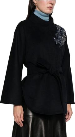 Blugirl Mujer, Abrigos, Negro, Talla: M