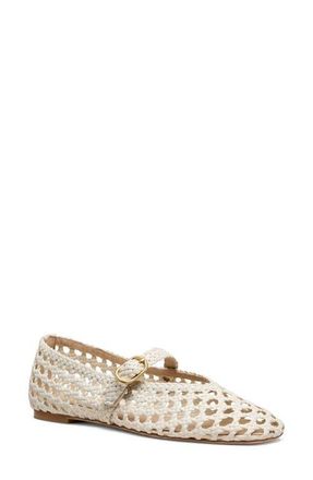 Stuart Weitzman Prim Mary Jane in Cream. at Nordstrom, Size 8.5