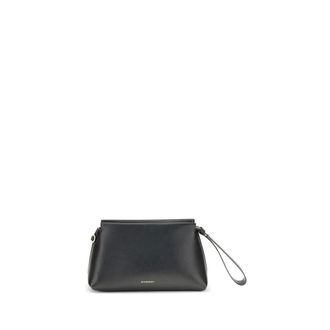 Givenchy Bolso de D&iacute;a de Cuero con Detalles Dorados - Bags - Mujer - Negro - ONE SIZE