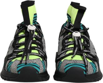 Dolce & Gabbana Multicolor Sorrento Socks Men Sneakers Mens Shoes