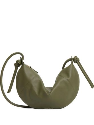 Mansur Gavriel Fortuna kleine crossbodytas - Groen