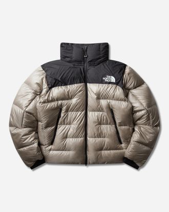 The North Face Men s Summit Nuptse Jacket Stone Slab