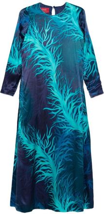 F.R.S. Printed Silk Dress