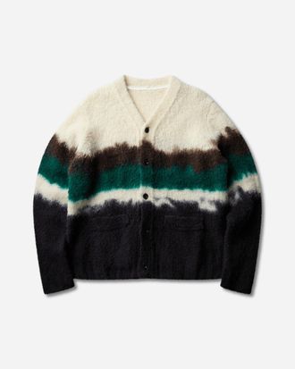 sacai Men s Chusen-Dyed Knit Cardigan Multicolor