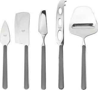 Mepra Fantasia Cheese Knives - 5 Pieces in Vicuna at Nordstrom