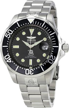 Invicta Pro Diver Grand Diver Automatic Black Dial Mens Watch 3044