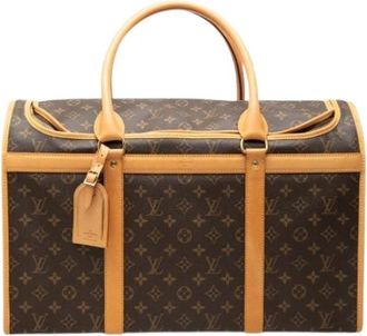 Louis Vuitton Pre-owned Pet Carrier - - Pre-owned - Donna - Marrone - ONE SIZE