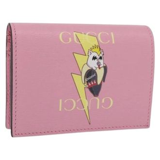 Gucci Pre-owned Wallets, female, Pink, Size: ONE SIZE Pre-owned Vintage Wallet