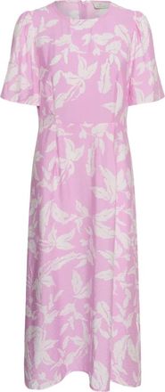 Kaffe Midi Jurken - Dames - Casual kleedjes - Roze - M - Kleedjes