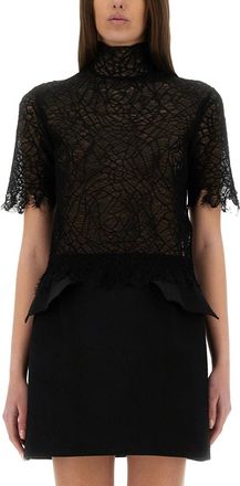 Alexander McQueen Spider Web Lace Top-Donna