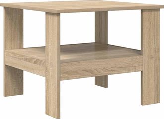 vidaXL Mesa De Caf&eacute; Roble Sonoma 57 X 55 X 45 Cm Madera De Ingenier&iacute;a Vidaxl