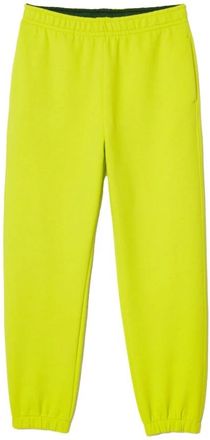 Lacoste Piqu&eacute; Trainingsbroeken - Dames - Sweatpants - Geel - XS - Katoen - Broeken