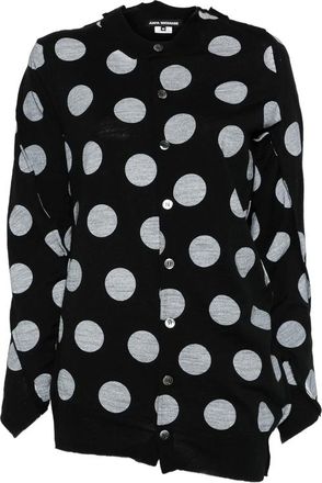 Junya Watanabe Polka Dot Buttoned Cardigan