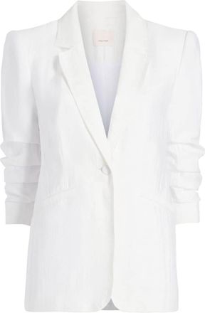 Cinq à Sept Khloe single-breasted blazer - women - Polyamide - 0 - White