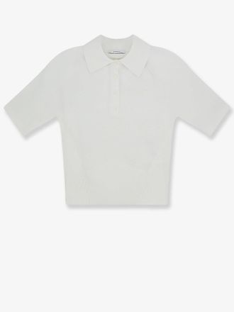 Givenchy Polo Cropped in cotone e seta - GIVENCHY - gender_Woman