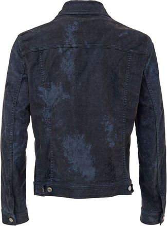 Dolce & Gabbana Mens Gray Cotton Denim Jacket Clothing