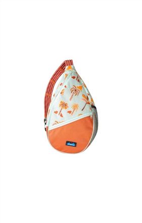 Kavu Unisex Paxton Pack Rope Sling Bag In Vintage Palm