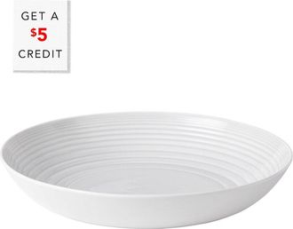 Royal Doulton Exclusively For Gordon Ramsay 11.8In Serving Bowl Maze With $5 Credit