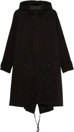 Masnada hooded parka - Black